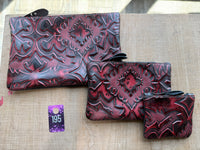 3 piece makeup bag set