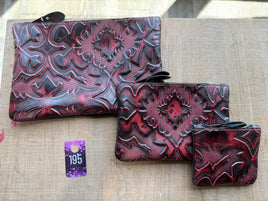 3 piece makeup bag set