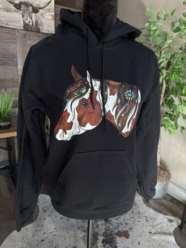 Paint horse hoodie